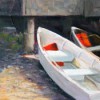 Beached Dories;
7x14;
$500