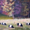 Belties in Fall;
9x12;
$595
