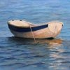 Island Boat; 8x10; $600