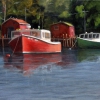 At Rest At Harbor; 9x12; $650