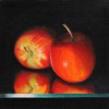 Reflective Apples;
6x6;
SOLD