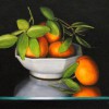 Porcelain Bowl and Oranges;
9x12;
$695